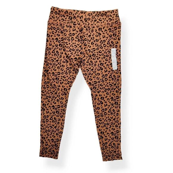 Wild Fable Leopard  Print Leggings XXLarge Junior - Picture 2 of 4